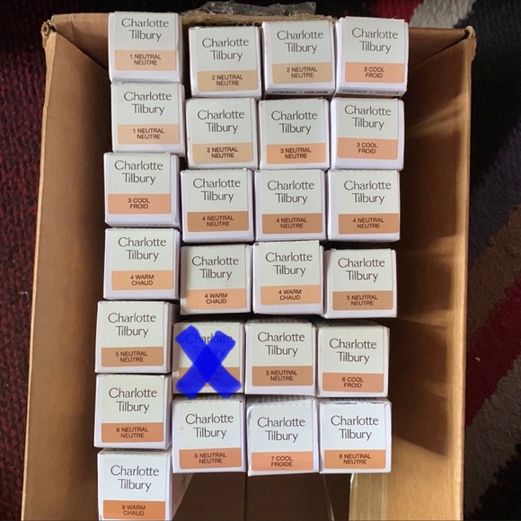 Charlotte Tilbury CHARLOTTE'S BEAUTIFUL SKIN FOUNDATION 1-2-3-4-5-6-7-8-9 - Picture 2 of 12